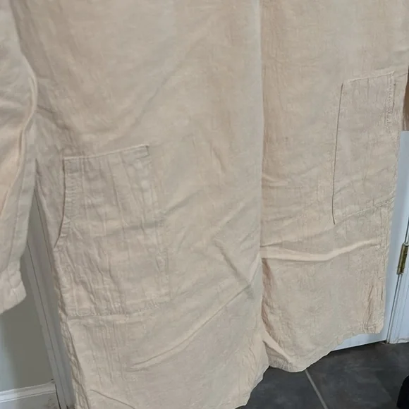 Linen tunic with pockets - Picture 2 of 3